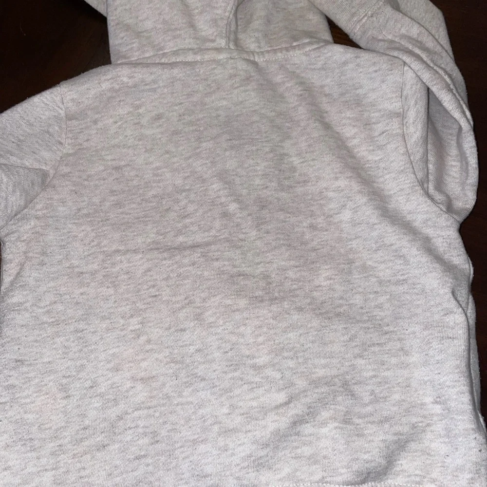 GAP Kids Gray Hoodie with Pink and Yellow Accents - Picture 2 of 6